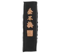 TEHAUX Bâtonnet D'encre Chinoise pour Calligraphie et Peinture, 1 Liang, Fait Main, Couleur Noire, pour Étudiants et Artistes, Usage Artistique Traditionnel, Coffret Inclus, Création