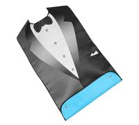 TEHAUX Bavoir Imperméable pour Adultes en Polyester, Double Couche, Facile à Nettoyer, Protection Complète, Aidants Personnes Âgées Pendant les Repas