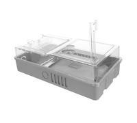 TEHAUX Boîte de compteur imperméable extérieur boîtier électrique Case de compteur d'énergie pour l'extérieur Cas de protection distribution coffrets électriques étanches fer