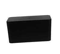 TEHAUX Boîte de Gestion des Câbles Plastique pour Bureau et Maison Organisateur de Câbles Noir Compact Rangement Pratique et pour Désordre et Optimiser Espace