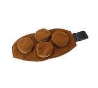 TEHAUX Boîte de Moxibustion Portable en Cuivre Pur 4 Pièces, Résistante Haute Température, Usage Domicile et Salon, Protection Environnementale, Moxibustion Santé sans Fumée, Légère