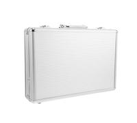 TEHAUX Boîte de Rangement en Alliage D'aluminium pour Montres 24 Emplacements avec Doublure Rembourrée, Étui Portable et Résistant pour Organisation et Sécurisation des Montres