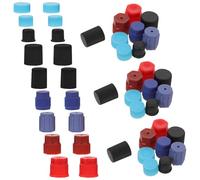 TEHAUX Bouchons de Valve en Plastique pour Camping pour Système de Climatisation Automobile Ca Résistant Lot de 45 Bouchon de Port de Charge pour Climatisation Voiture