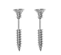 TEHAUX Boucles d’Oreilles à Vis en Acier Inoxydable, Style Punk et Hip-Hop, Finition Solide, 1 Paire pour Danse et Tenue Habillée
