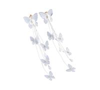 TEHAUX Boucles D’oreilles Clips Longues, Bijoux D’oreilles Pour Femmes, Manchette D’oreille Délicate, Design Léger, Usage Quotidien, Coloris Multicolore,