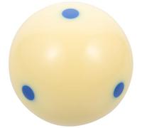 TEHAUX Boule de Billard Résistante à l'usure en Résine Bleue, Grosse Boule de Billard Réutilisable pour Entraînement en Salle de Jeux et Matchs Sportifs