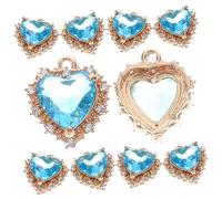 TEHAUX Bracelet Pendentif en Cuivre DIY 10Pcs Ornements Artisanaux Décorations Suspendues Accessoires Créatifs Fête Bijoux Personnalisés Artisanat