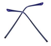TEHAUX Branche de Lunettes Kit de Remplacement de Jambes pour Lunettes et Accessoires de Réparation pour Hommes et Femmes avec Embouts Transparent Bleu