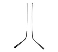 TEHAUX Branches de Remplacement Design Fonctionnel et Profilé pour Lunettes en Acier Inoxydable Accessoires pour Réparer Jambes de Lunettes et Montures