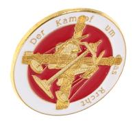 TEHAUX Broche en Métal Doré Balance de Justice pour Costume Accessoire Bijoux d'Équilibre pour Avocats Épingle à Revers Élégante Souvenir Juridique et Présent de Collection