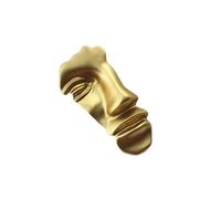 TEHAUX Broche Visage Créative en Alliage Simple, 1 Pièce, Pince à Linge Décorative pour Vêtement, Accessoire Costume Féminin Fête, Cocktail, Saint-valentin, Anniversaire