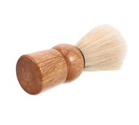 TEHAUX Brosse à Barbe pour Homme Rétro en Poils de Sanglier avec Manche en Bois Brosse à Raser Moussante Compacte et Légère Voyage Soin Quotidien du Visage