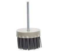 TEHAUX Brosse Abrasive pour Perceuse Roue de Polissage Résistante à Usure pour Ébavurage des Surfaces Métalliques Usage Industriel Polyvalent