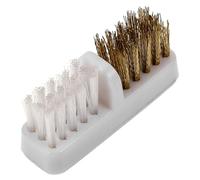 TEHAUX Brosse de Nettoyage Métallique pour Embouts de Ponceuse à Ongles Outil de Manucure Professionnel Brosse Fine en Fil de Cuivre Accessoire Nail Art pour Nettoyage Précis et