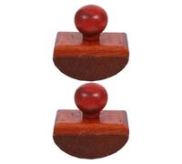 TEHAUX Buvard à Bascule en Bois Lot de 2, Outil Absorbant D'encre pour Calligraphie, Séchage Rapide de L'encre, Petit Buvard de Bureau, Accessoire Artistique pour Stylo-plume et Tampons
