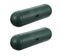 TEHAUX Cache-Câble Extérieur Étanche 2 Pièces pour Rallonge Électrique Protection Anti-Pluie et Poussière Système de Maintien du Câble Sécurisé pour Usage Intérieur et Extérieur