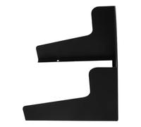 TEHAUX Cache de Sonnette Extérieure Étanche en Fer Noir Protection Anti-Pluie et Anti-Soleil pour Serrure à Empreinte Digitale, pour Porte en Extérieur