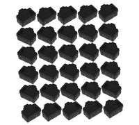 TEHAUX Cache Rj45 Anti-poussière en Silicone pour Prise Ethernet Pc, Lot de 50 Pièces, Protection Compacte Et Légère pour Routeur Et Switch, Noir, Usage Informatique Et Réseau Professionnel