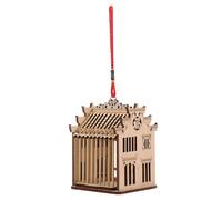 TEHAUX Cage en Bois pour Sauterelles Transport Pratique et Sûre Design Simple pour Exploration Naturelle et Apprentissage des Garçon et Filles