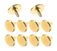 TEHAUX Capuchons de Trotteuse en Cuivre 10 Pièces pour Horloge Murale à Quartz Accessoires pour Mécanismes D'horlogerie Pièces de Réparation Horloges DIY Kit Remplacement