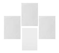 TEHAUX Cartes de Nettoyage pour Lecteurs de Cartes IC et Scanners, Lot de 4 Feuilles en Polyester de Pâte à Bois, Faciles à Stocker, pour Bureaux Financiers et Banques