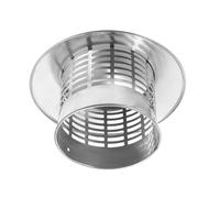 TEHAUX Chapeau de Cheminée Anti-Pluie Protection Toiture pour Conduit Évacuation Installation Facile et Ventilation