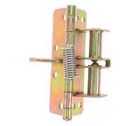 TEHAUX Charnières à Ressort Automatiques pour Porte Paumelles Robustes avec Fermeture Douce et Positionnement à Kit de Remplacement pour Portes de Grange et Portails