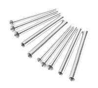 TEHAUX Cintreuse de Tubes à Ressort 10 Pièces en Métal Robuste, Outil Manuel Compact pour Pliage Fil Métallique, Cintrage Conduites Frein et Tubes PVC, Usage Électro-Domestique