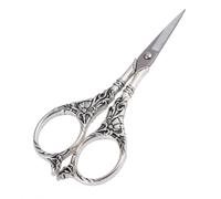 TEHAUX Ciseaux de Couture Vintage Acier Inoxydable Motif Coupe Fil Précis pour Broderie et Artisanat et Durables Adaptés Au Bricolage Tapisserie