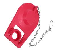 TEHAUX Clapet de Toilette Silicone Rouge Joint Étanche pour Réservoir Américain Facile à Installer Économiseur Eau et Prévention des Fuites