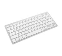 TEHAUX Clavier sans Fil Ultra-Fin Clavier Hébraïque Plat pour Ordinateur Portable et Bureau