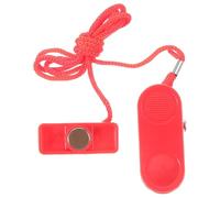 TEHAUX e Sécurité pour Tapis Roulant Rouge Aimant 14X35 MM en ABS Verrou d'Arrêt d'urgence avec Aspiration Magnétique Accessoire Compact pour Usage Personnel