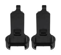 TEHAUX Clips de Ceinture pour Interphone Radio 2 Pcs, Clips D'épaule Universels en Plastique, Porte-Clip Léger et Portable, Accessoires Professionnels pour Communication et Randonnée