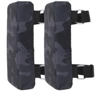 TEHAUX Coussin de Protection pour Machine à Squat Épaulières pour Machine à Squat Sangles Réglables Caoutchouc Antidérapant du Bruit et Presse à Jambes