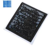 TEHAUX Coussinet Filtration pour Aquarium en Mousse Bleu Haute Perméabilité et Décomposition des Saletés pour Aquariums d'eau Douce et Salée