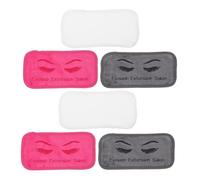 TEHAUX Coussins Frontaux pour Extensions de Cils Doux et Confortables en Tissu, 6 Pièces pour Protection du Front Pendant le Processus D'extension de Cils