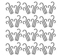 TEHAUX Crochet à Chaussures 24 pièces en Plastique pour Placard, étendoir Suspendu pour Chaussures et Pantoufles, Crochet épais, Rangement et séchage, pour Voyage
