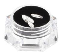 TEHAUX Décoration Dents en Cristal Blanc Facile à Appliquer pour Dents Réelles ou Fausses, Kit Cristaux Unique et Élégant pour Soirées en Bars et Banquets