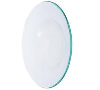 TEHAUX Diffuseur D’huiles Essentielles Soucoupe en Verre 10cm - Diffusion Homogène et Résistance la Chaleur - Adapté pour Salon de Beauté et Sauna
