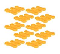 TEHAUX Dispositif d'alignement des Pattes de Perroquet 30pcs pour Pigeons et Oiseaux, en PVC, adapté Traitement des Pattes écartées chez Les Nouveau-nés