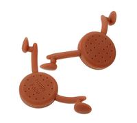 TEHAUX Dispositif de Renforcement du Sourire 2 Pièces Marron Appareil de Tonification du Visage Réglable en Intensité, Outil D’exercice Facial pour Entraînement des Muscles, Créateur