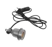 TEHAUX Douille Céramique avec Interrupteur et Câble pour Lampe Chauffante Suspendue Support Polyvalent Compatible Lampes Uvb Céramiques et Spots Jour Installation Facile pour Reptiles et