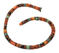 TEHAUX Élastique à Cheveux Spirale en Tissu Chanvre, Accessoires pour Dreadlocks Bohèmes, Bandeau Flexible Résistant Ne Se Déforme Pas, Coiffures Ethniques