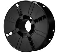 TEHAUX Enrouleur de Câble Portable Plastique Robuste Organiseur de Bobine pour Rangement de Câbles Électriques Accessoire Camping Extérieur Bobine Noire Ajourée