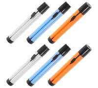 TEHAUX Ensemble de 6 Pinces à Craie en Plastique Coloré, Réglables, Évitant la Casse et Économisant la Craie, pour L'école et L'usage Domestique Couleur Aléatoire