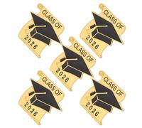 TEHAUX Épingle Émaillée de Remise de Diplôme 2026 en Alliage de Zinc, Accessoire Polyvalent pour Cérémonie et Fête de Fin D'études sur Chapeaux et Vêtements