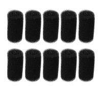 TEHAUX Éponges Filtrantes Noires en Mousse Remplacement Résistant à l'usure Lot de 10 Accessoires pour Filtre de Réservoir pour Piscine pour Camping
