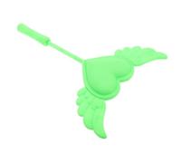 TEHAUX Étui à Cartes sans Contact en PVC Léger Vert Clair Pince Élastique Robuste, Structure Intégrée et Design Ergonomique pour Sorties Quotidiennes et Parking