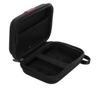 TEHAUX Étui de Rangement Portable pour Glucomètres Paquet de Voyage Compact Pochette Rembourrée pour Petits Appareils Médicaux Protection Anti-Chocs pour Tests de Glycémie en