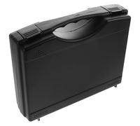 TEHAUX Étui de Transport Rigide pour Microphone - Boîte de Rangement Portable Moyenne Taille en Plastique Résistant aux Chocs Étanche Compartiments Organisateurs pour Table de Mixage